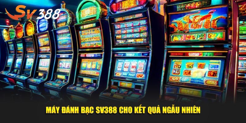 Máy đánh bạc SV388 cho kết quả ngẫu nhiên